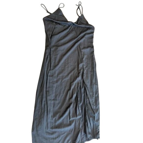 "PRINCESS POLLY " Sexy Little Blk Dress SZ 4 Cocktail Hoco Open Back Sleeveless - Picture 3 of 8